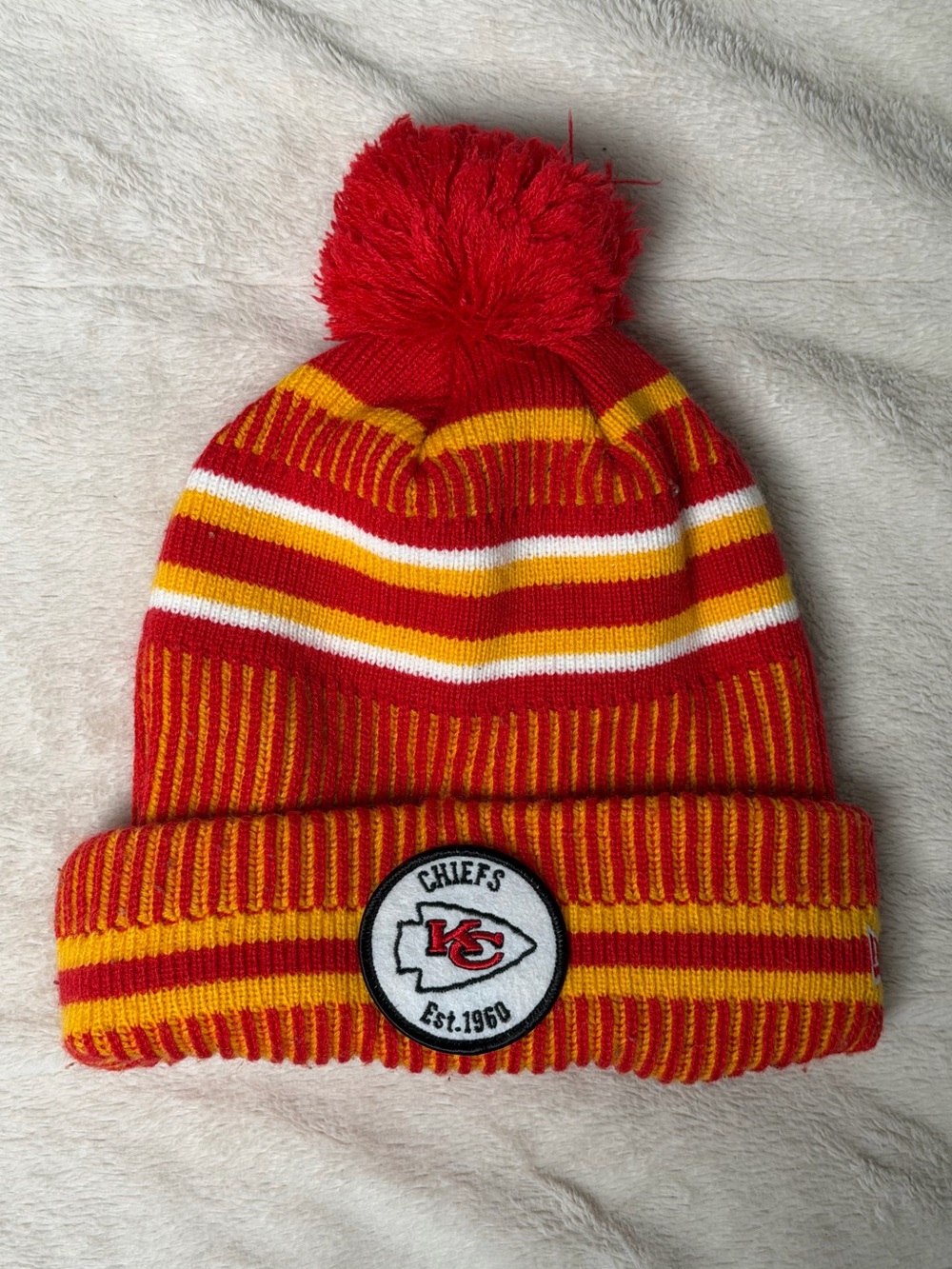 NFL Kansas City Chiefs Knit Pom Beanie